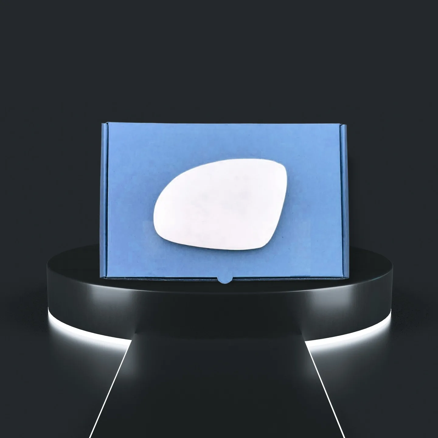 VW Golf Estate Left Convex Stick-on Mirror Glass (2008–2013)