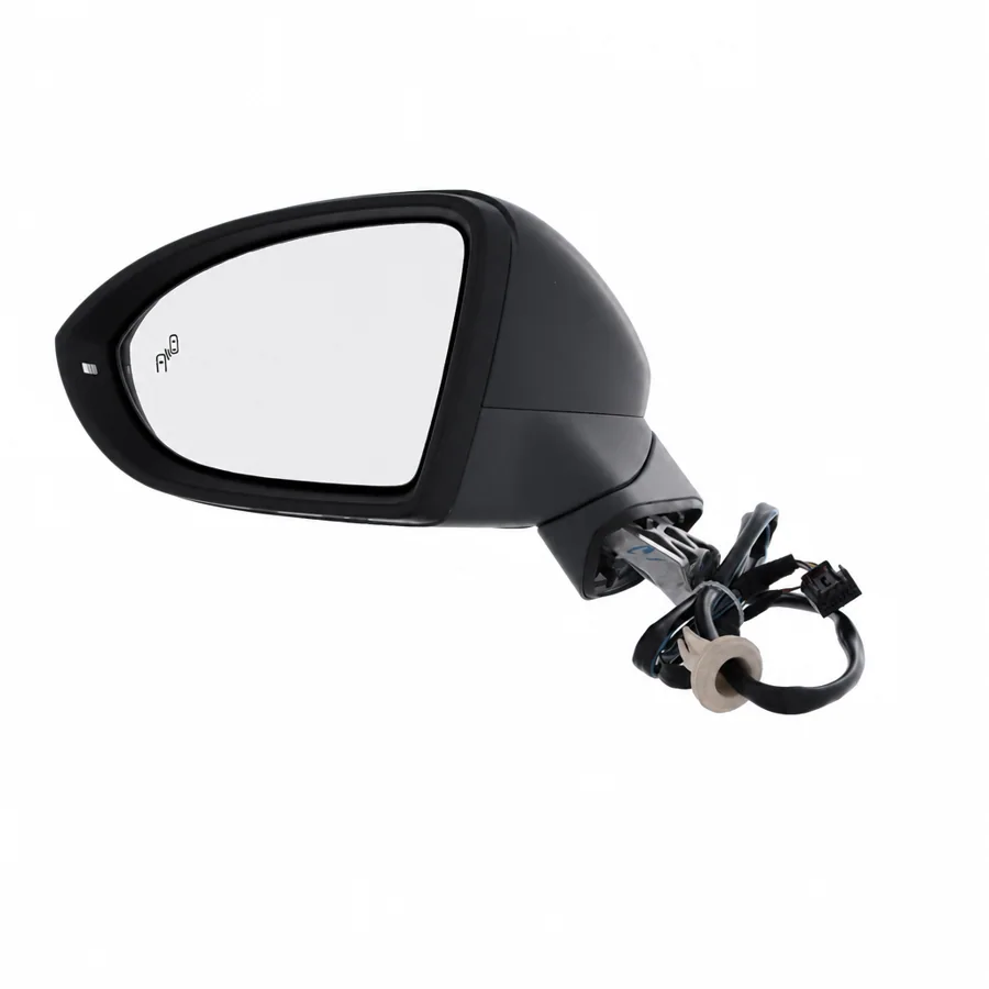 VW Golf SV Left Heated Electric Complete Mirror Unit (2014–2020) — photograph 3