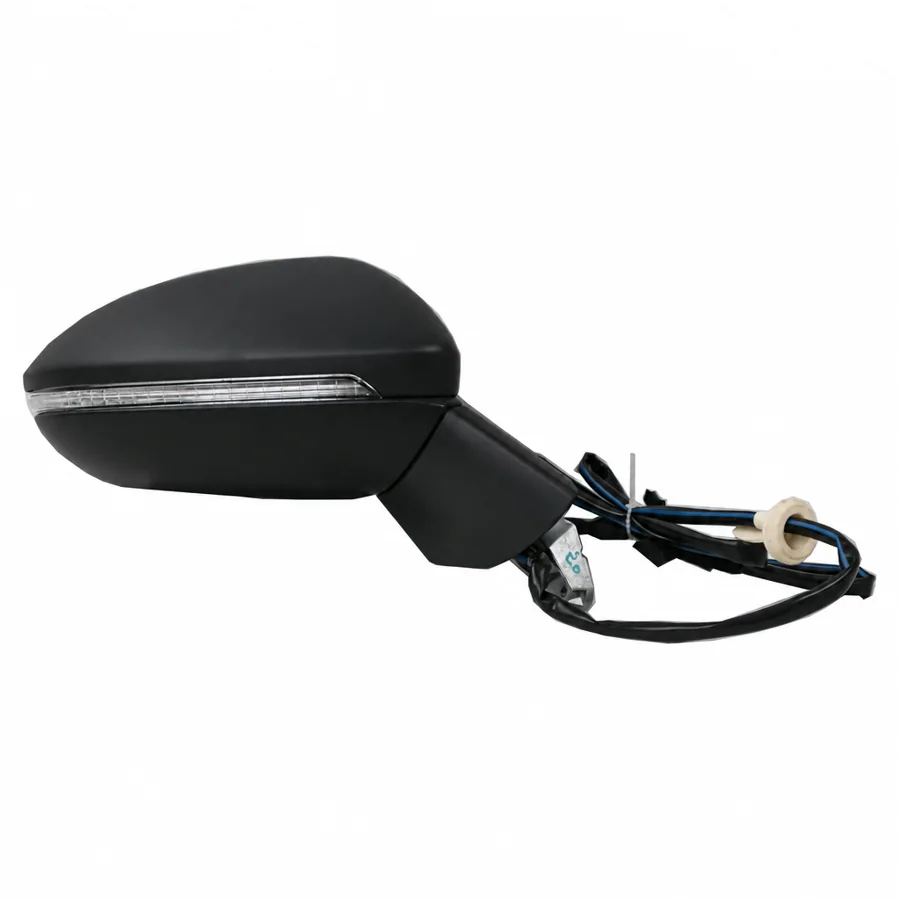 VW Golf SV Right Heated Electric Complete Mirror Unit (2014–2020)