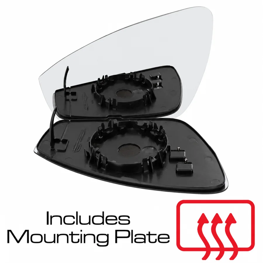 VW ID.5 Left Heated Convex Mirror Glass (2022 onwards)