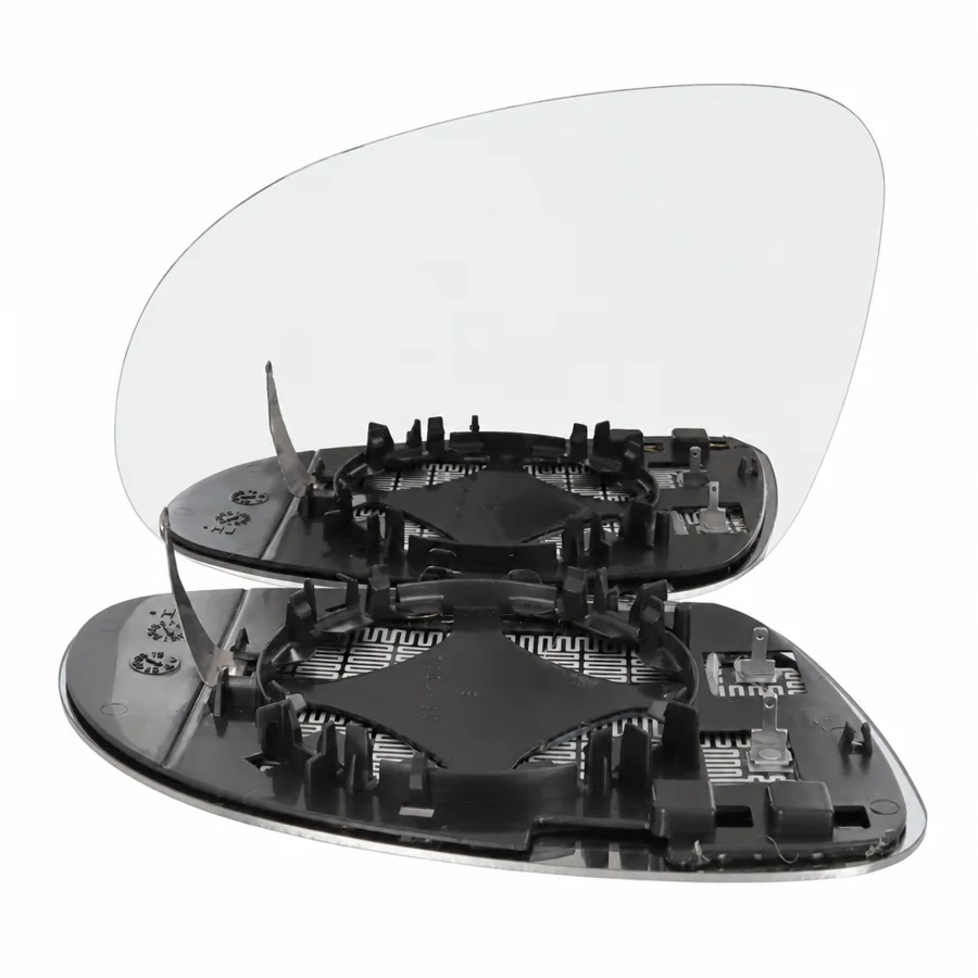 VW Jetta Left Heated Convex Clip-on Mirror Glass (2006–2011)