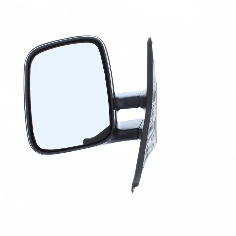 VW Multivan Left Complete Mirror Unit, Black (1997–2003) — photograph 2