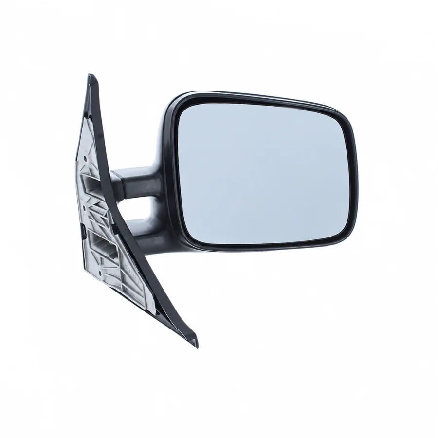 VW Multivan Right Complete Mirror Unit, Black (1997–2003) — photograph 2