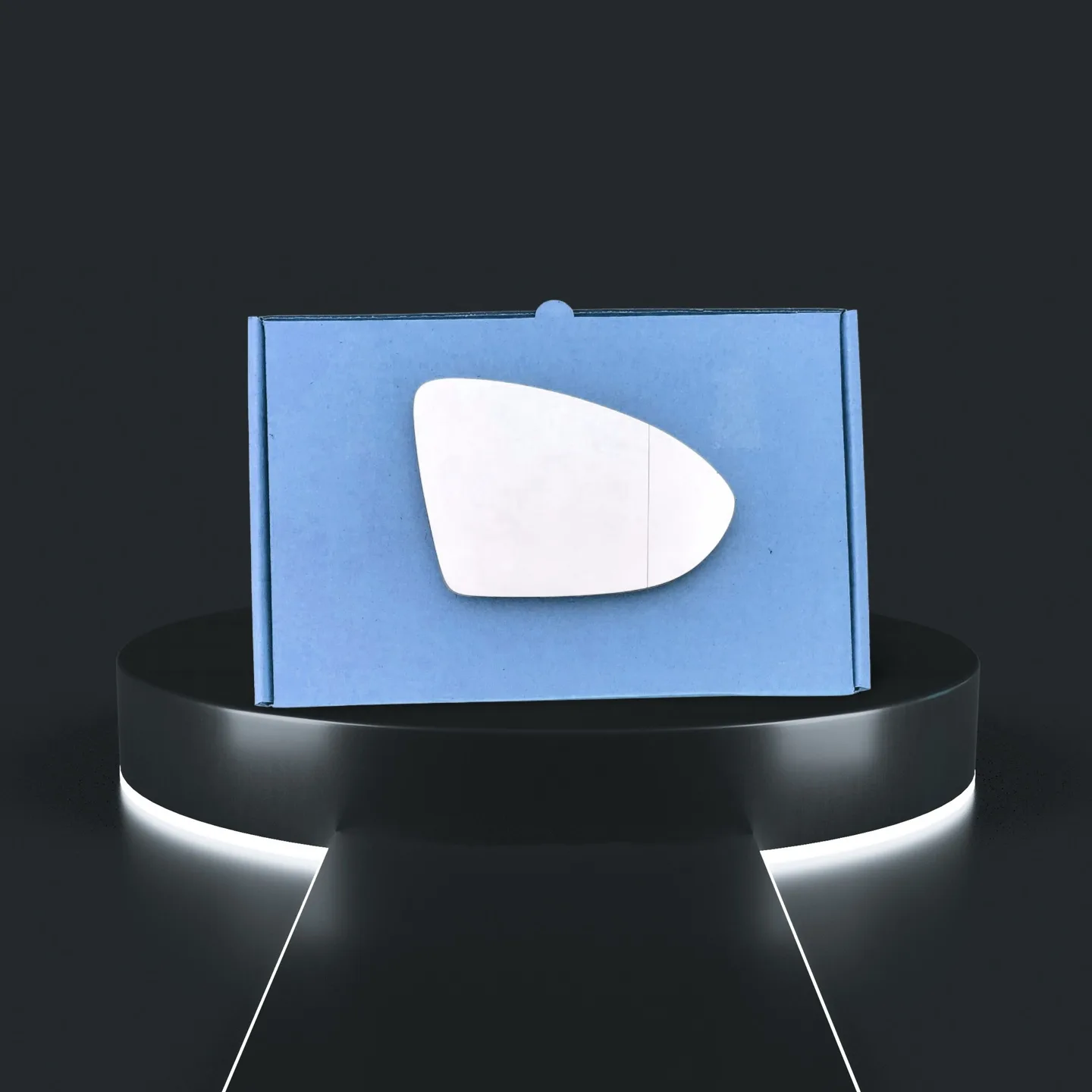 VW Passat Right Wide Angle Stick-on Mirror Glass (2014–2022)