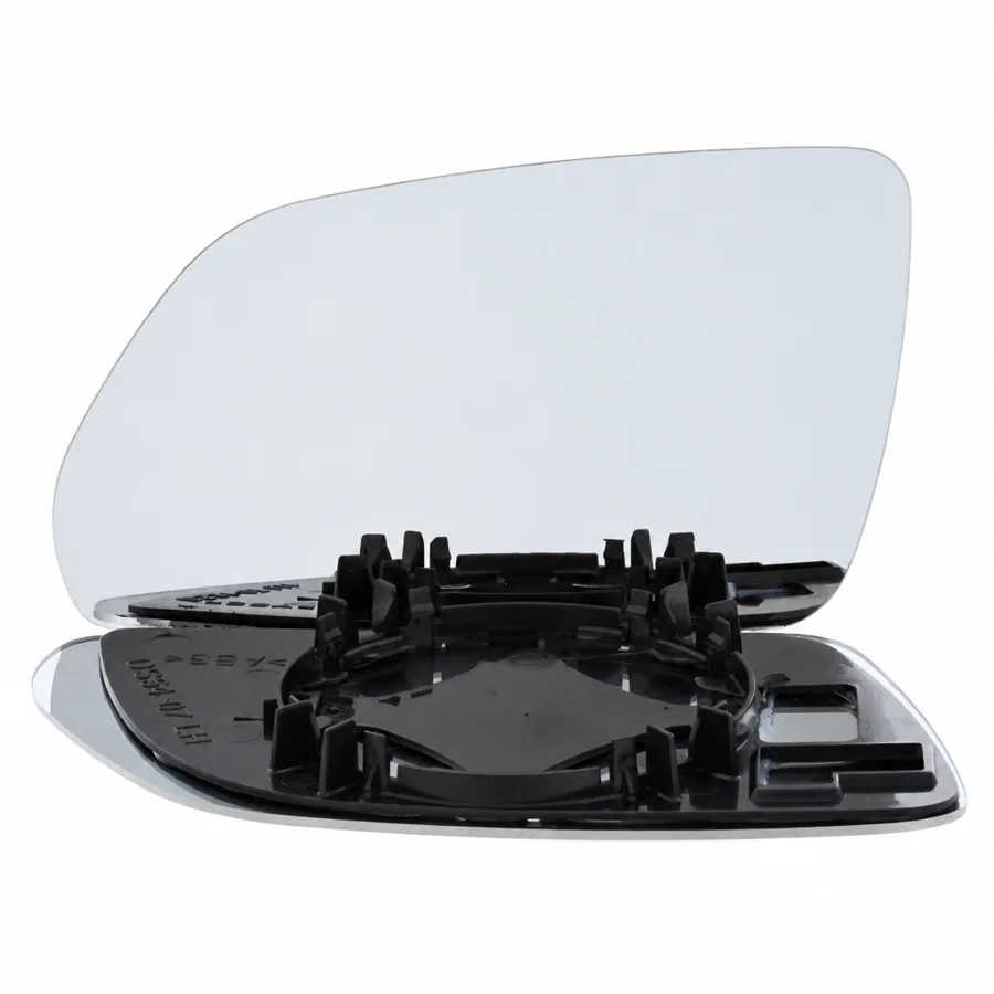VW Polo Left Convex Clip-on Mirror Glass (2005–2010)