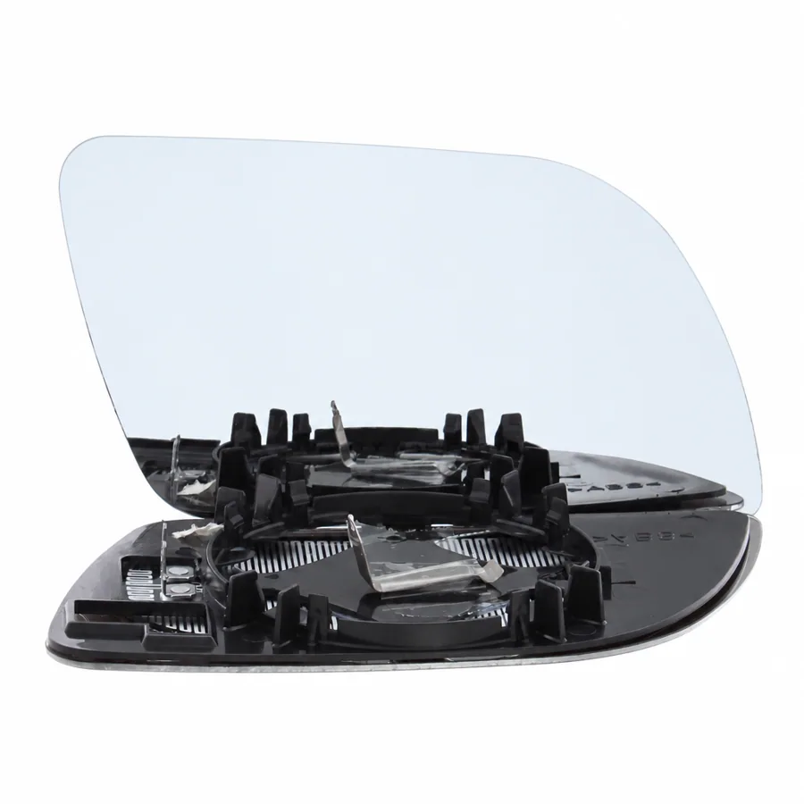 VW Polo Right Heated Aspherical Clip-on Mirror Glass (2002–2006)