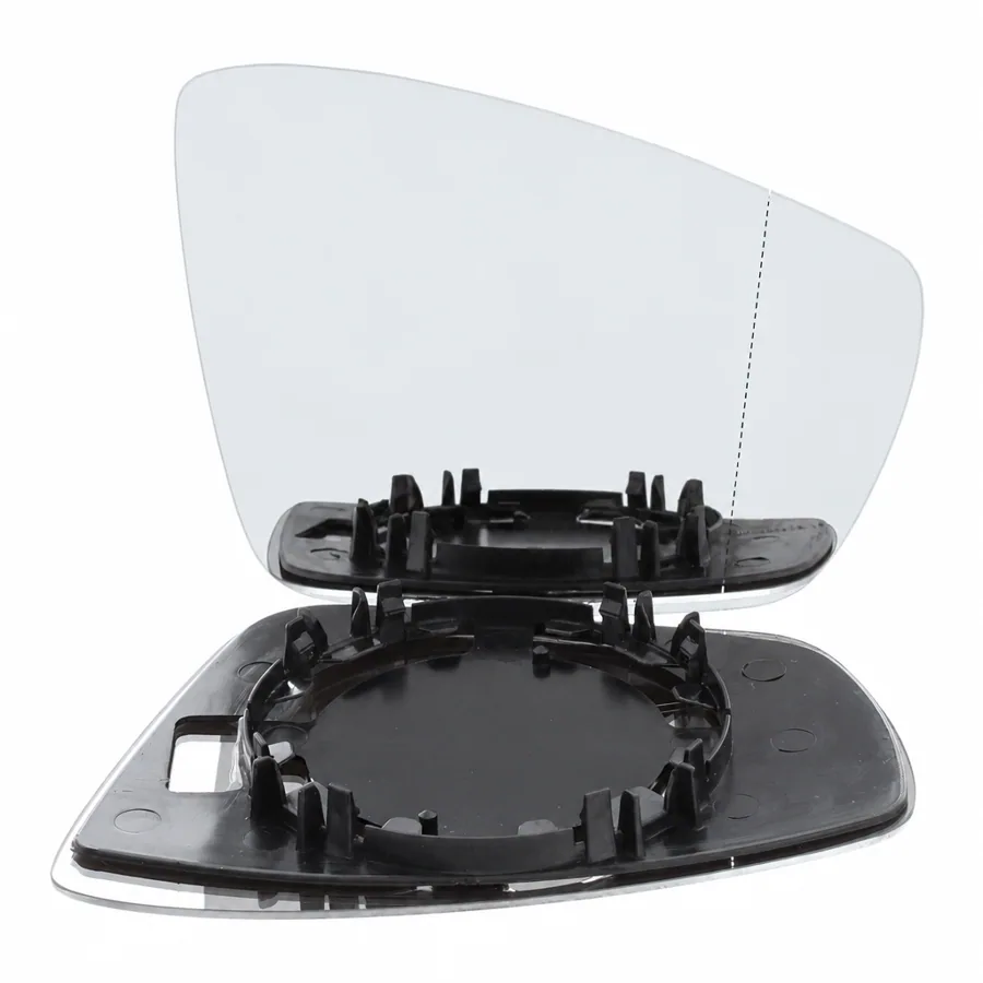 VW Polo Right Aspherical Clip-on Mirror Glass (2009–2018)