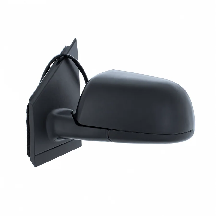 VW Polo Left Heated Electric Complete Mirror Unit, Black (2002–2006) — photograph 2
