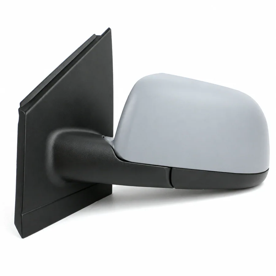 VW Polo Left Complete Mirror Unit, Primed (2002–2006)
