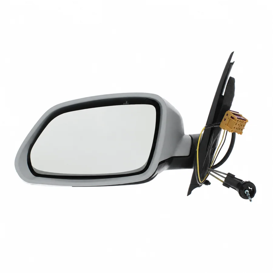 VW Polo Left Complete Mirror Unit, Primed (2005–2010) — photograph 3
