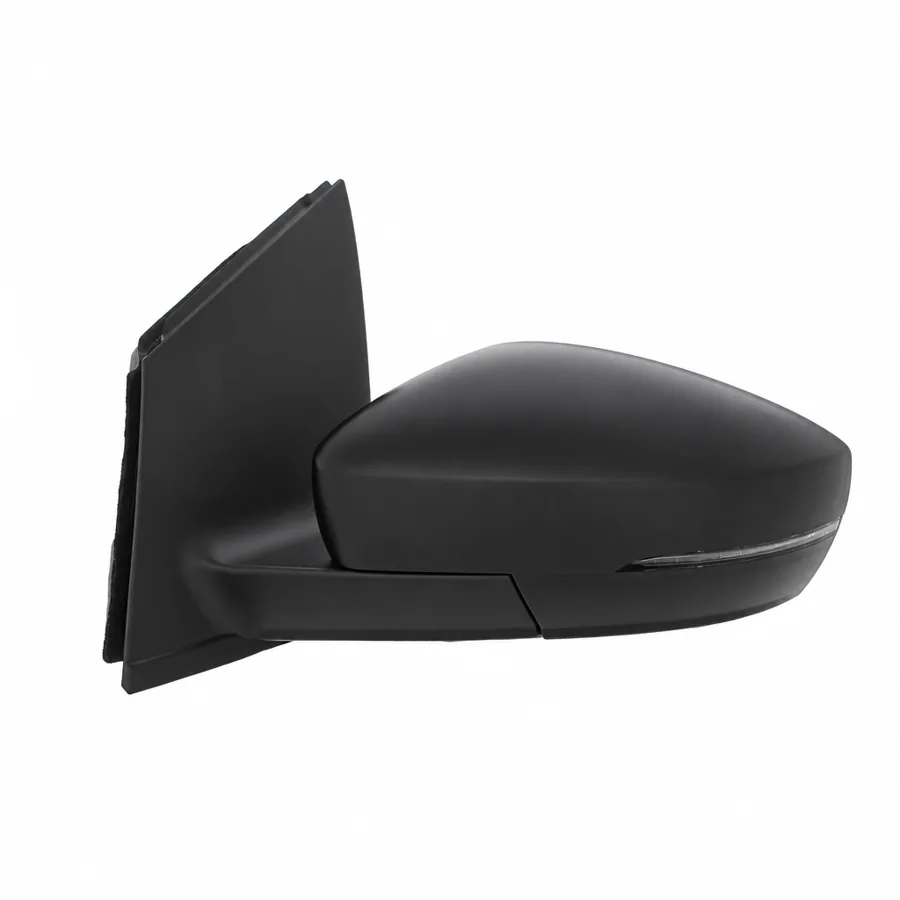 VW Polo Left Complete Mirror Unit, Black (2009–2018) — photograph 2