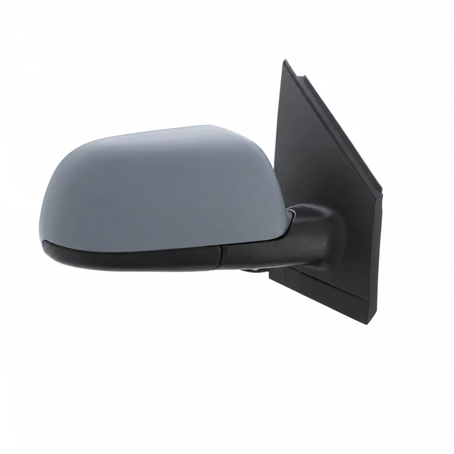 VW Polo Right Heated Electric Complete Mirror Unit, Primed (2002–2006) — photograph 2