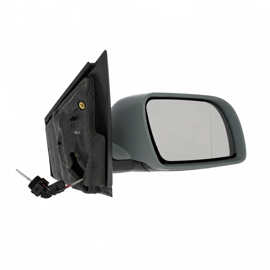 VW Polo Right Complete Mirror Unit, Primed (2002–2006) — photograph 3