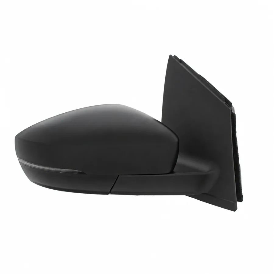 VW Polo Right Complete Mirror Unit, Black (2009–2018) — photograph 2