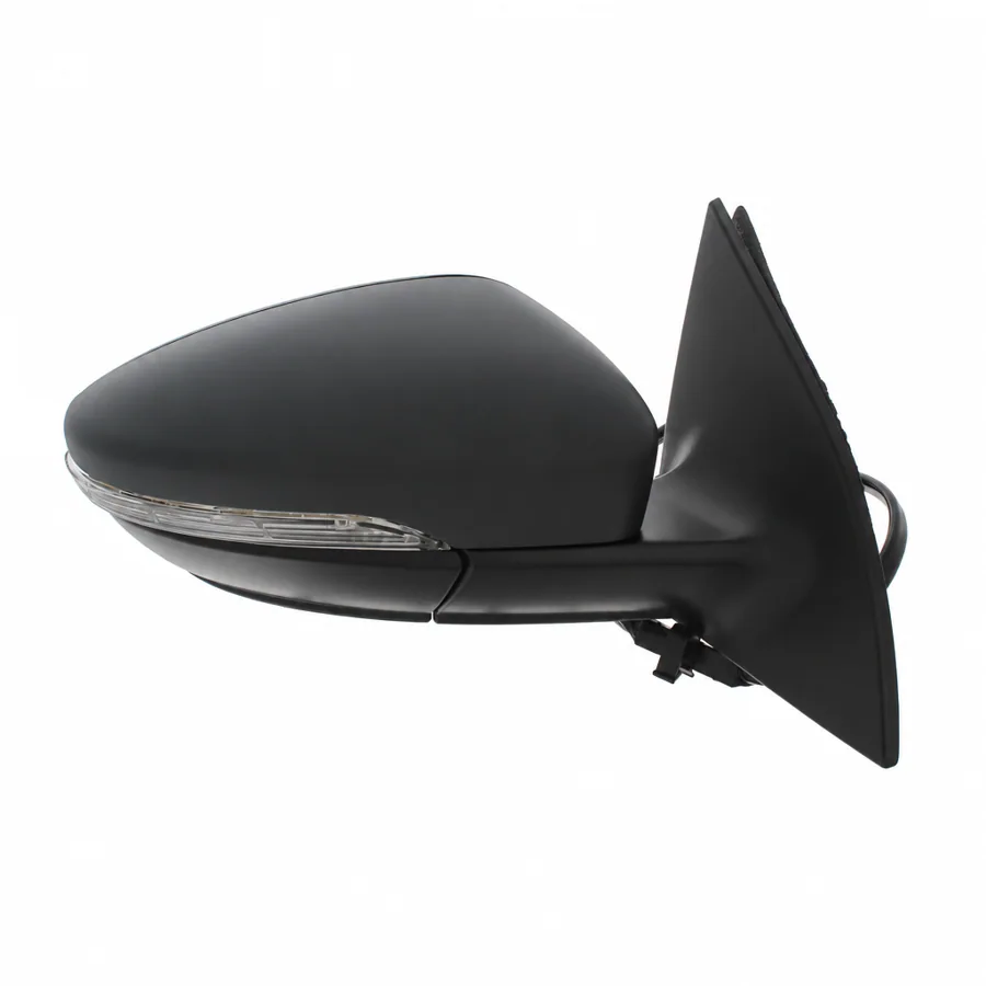 VW Scirocco Right Heated Power Folding Complete Mirror Unit, Primed (2008–2018) — photograph 2