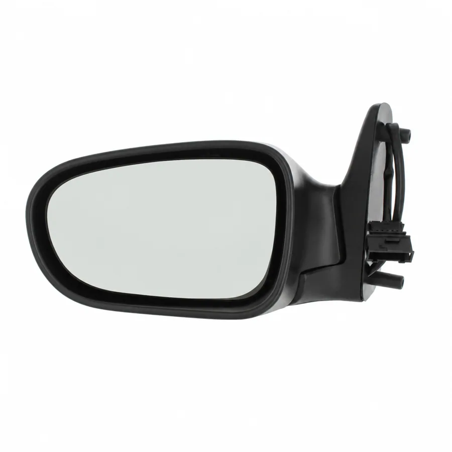VW Sharan Left Heated Electric Complete Mirror Unit, Black (1998–2000) — photograph 3