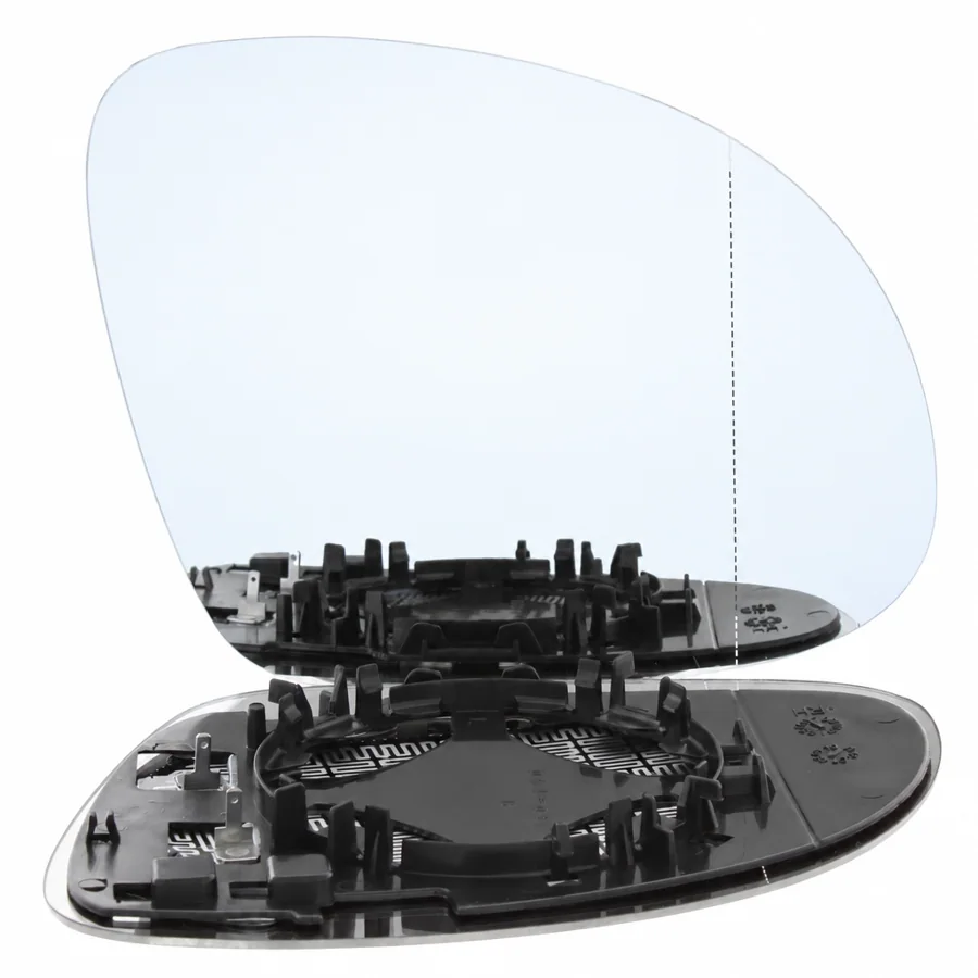 VW Tiguan Right Heated Aspherical Clip-on Mirror Glass (2008–2017)