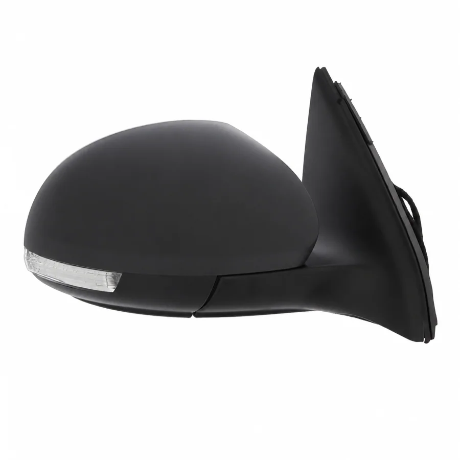 VW Tiguan Right Heated Electric Complete Mirror Unit, Primed (2008–2017)