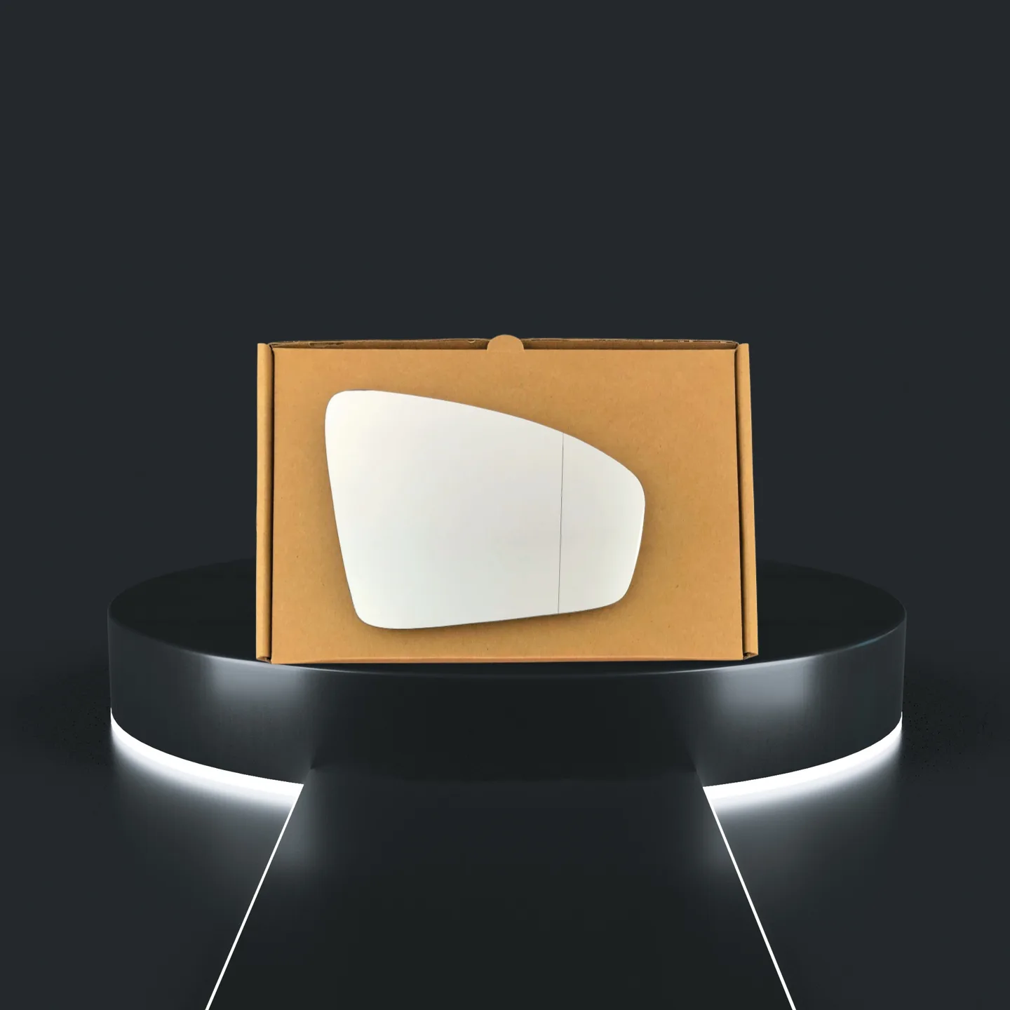 VW Tiguan Right Wide Angle Stick-on Mirror Glass (2016–2022)