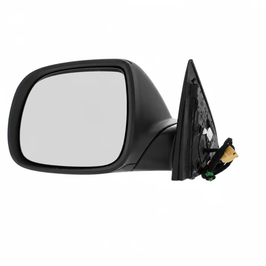 VW Touareg Left Heated Power Folding Complete Mirror Unit, Primed (2007–2011) — photograph 3