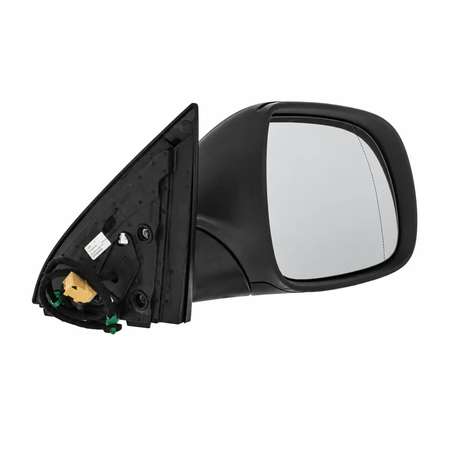VW Touareg Right Heated Power Folding Complete Mirror Unit, Primed (2007–2011) — photograph 3