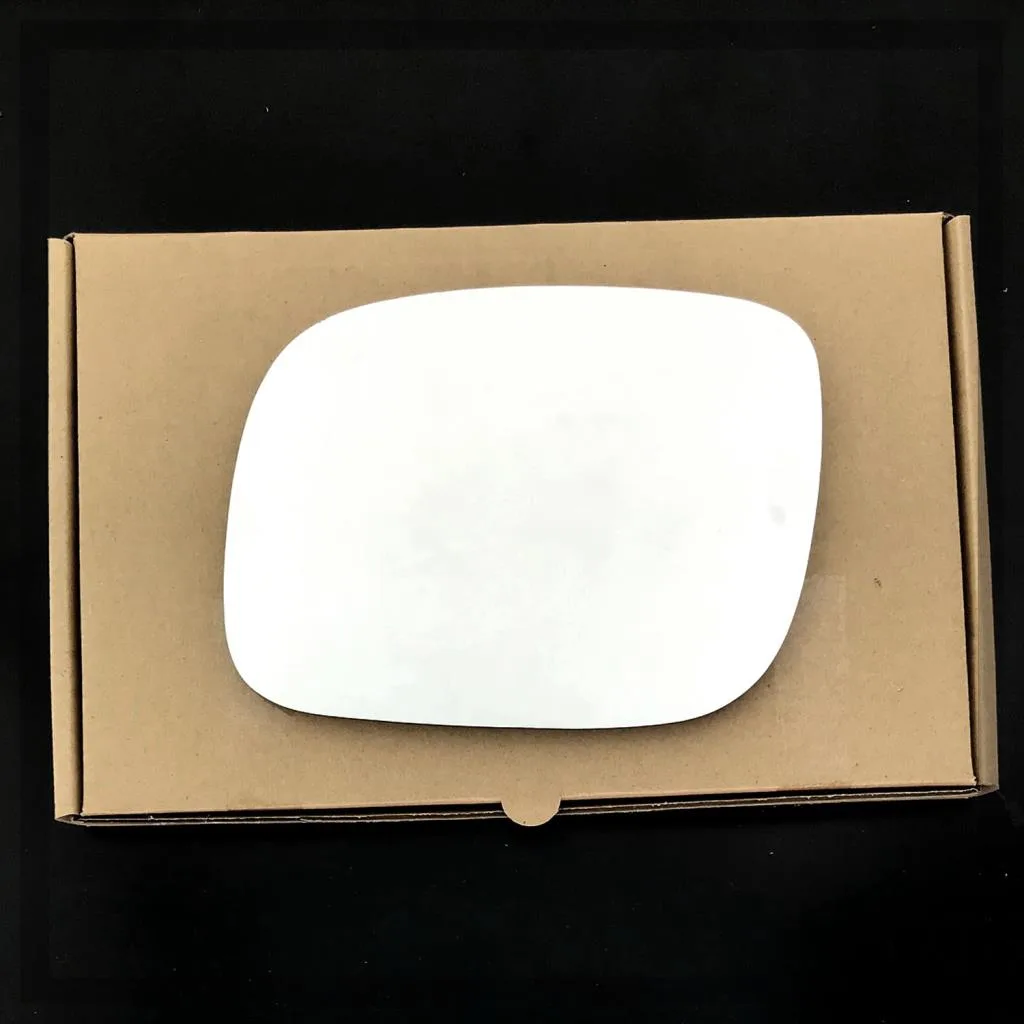 VW Touareg Left Convex Stick-on Mirror Glass (2003–2006)