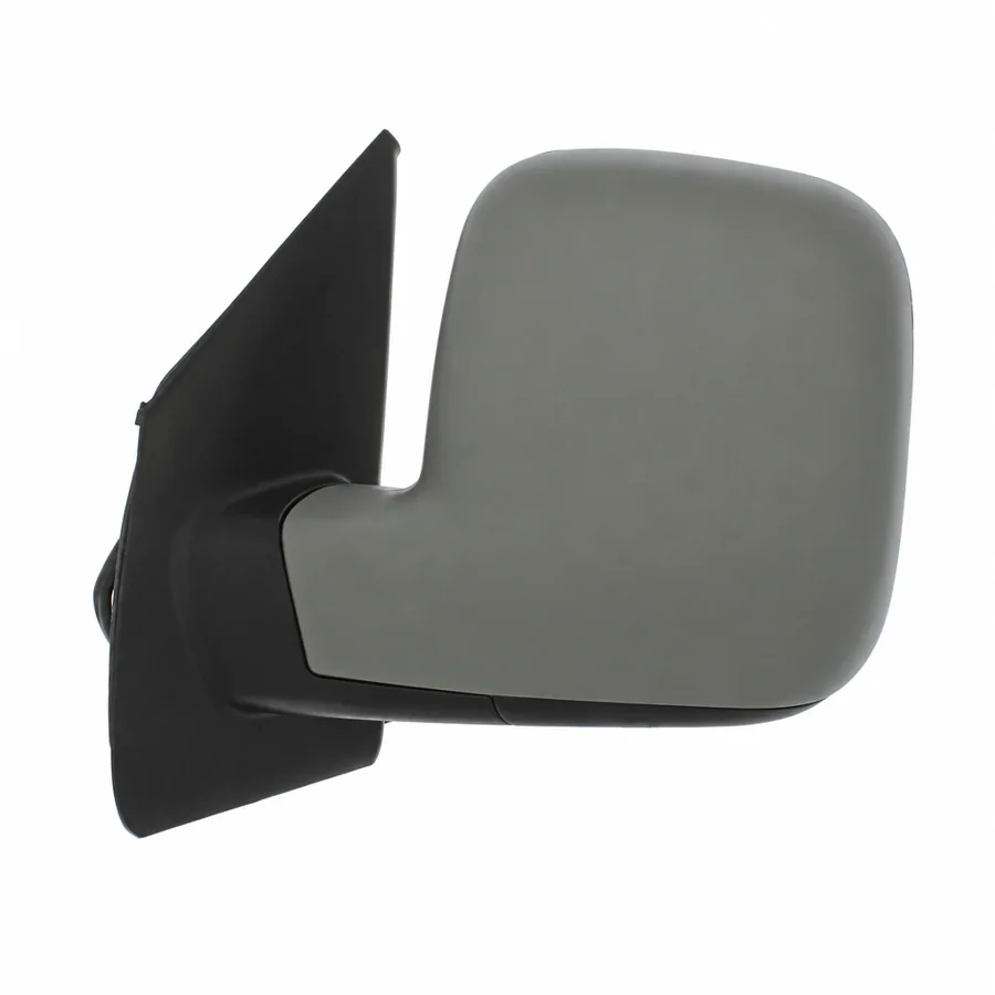 VW Transporter Left Heated Electric Complete Mirror Unit, Primed (2003–2010)