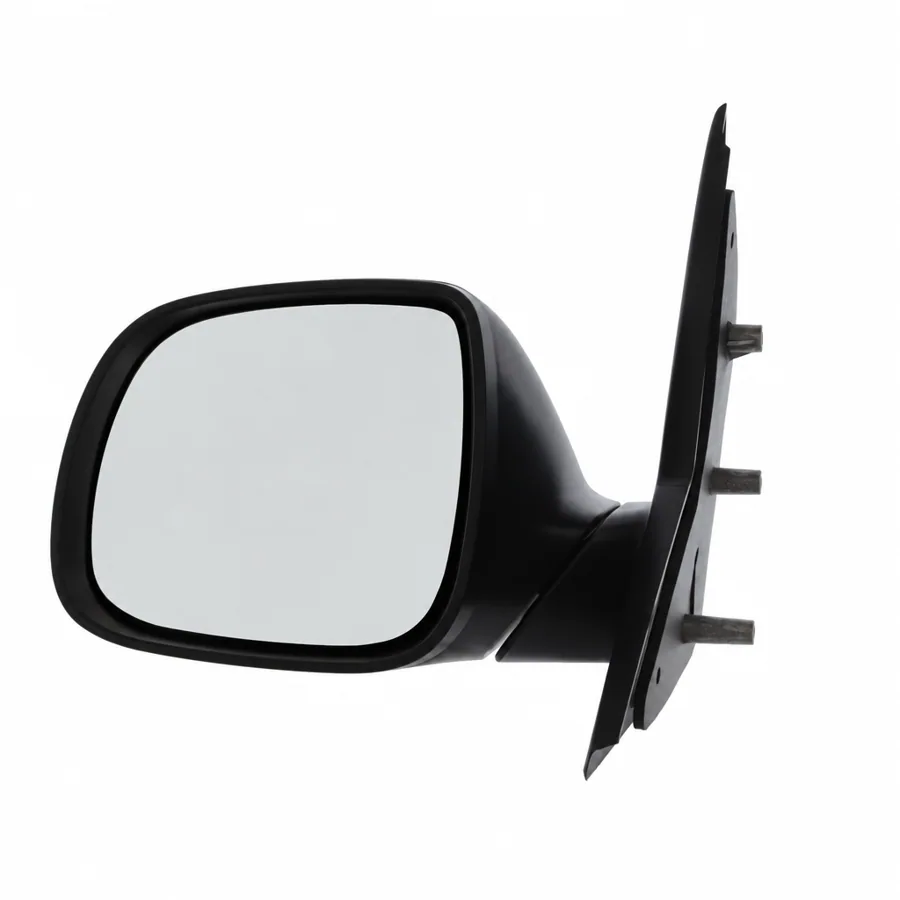 VW Transporter Left Complete Mirror Unit, Black - Textured (2015–2025) — photograph 2