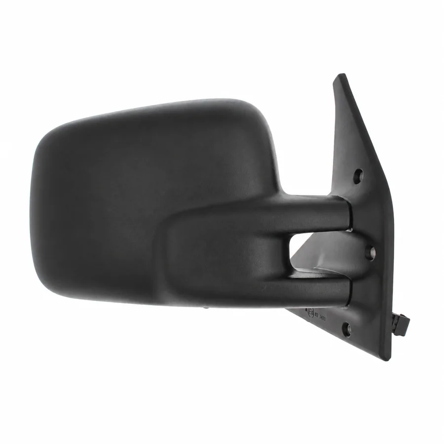 VW Transporter Right Heated Electric Complete Mirror Unit, Black (1990–2003) — photograph 2