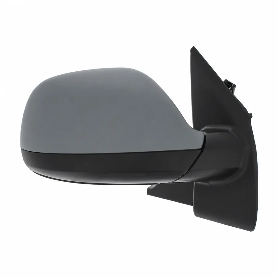 VW Transporter Right Heated Electric Complete Mirror Unit, Primed (2009–2016) — 5 Pin Connector - Excludes Aerial — photograph 2