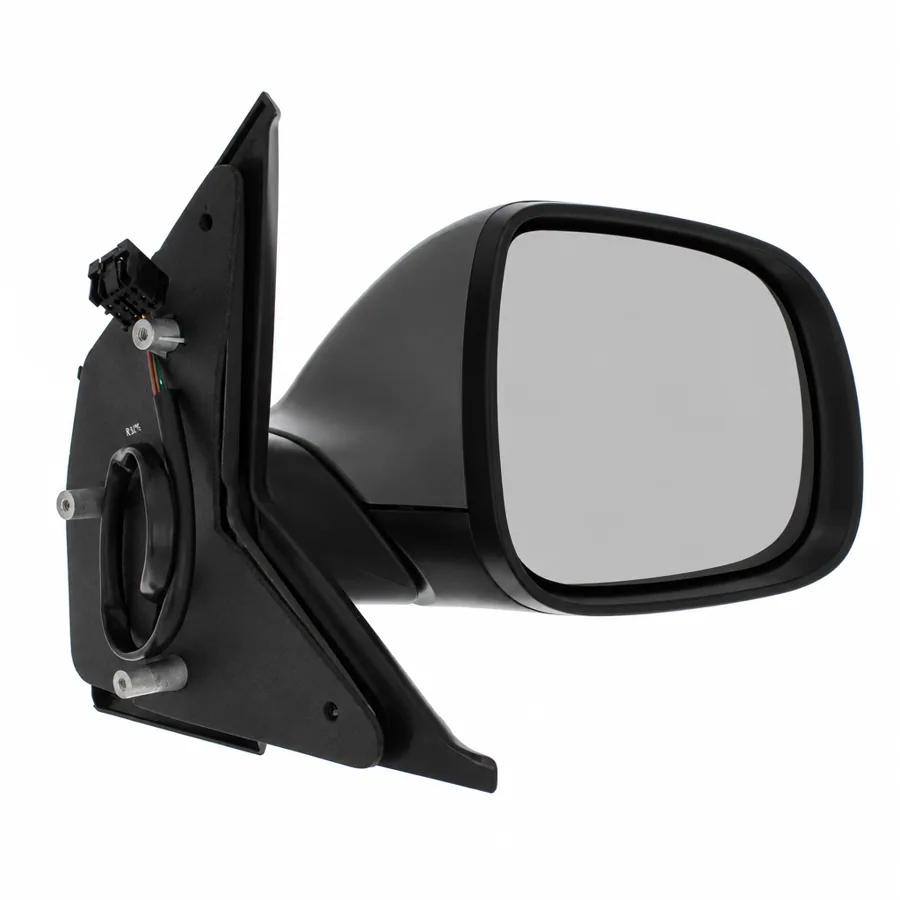 VW Transporter Right Heated Electric Complete Mirror Unit, Primed (2009–2016) — 5 Pin Connector - Excludes Aerial — photograph 3