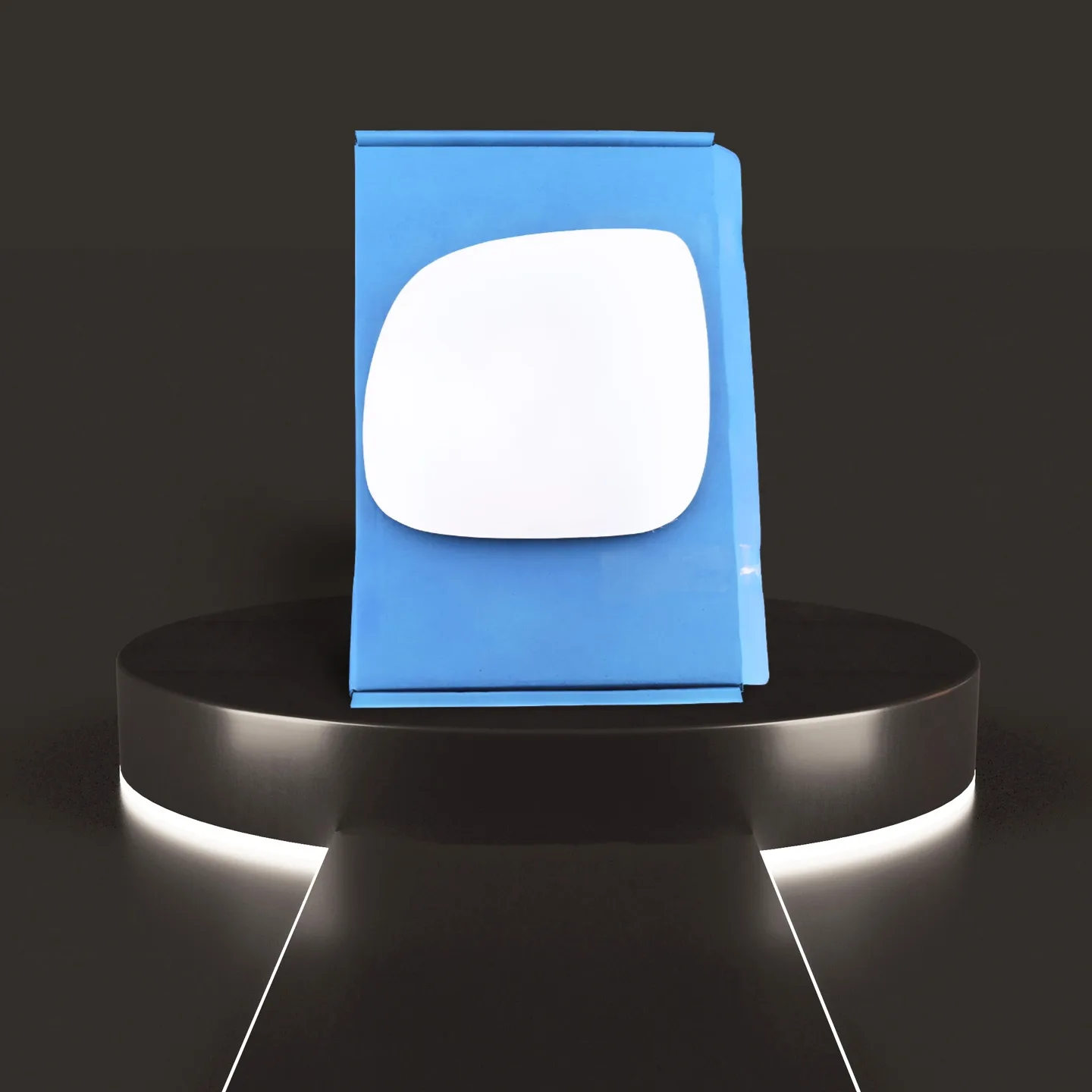 VW Transporter Left Convex Stick-on Mirror Glass (2010–2024)