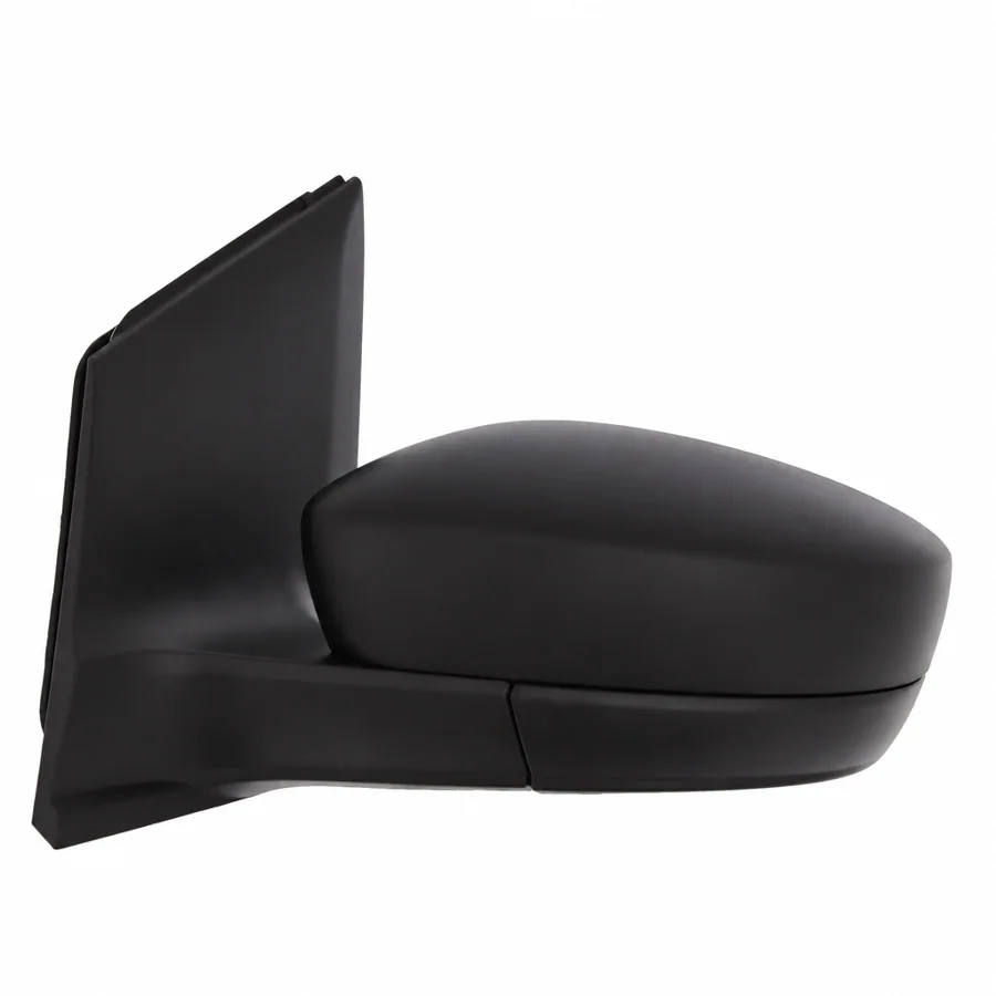 VW Up Left Complete Mirror Unit, Black - Textured (2012–2016)
