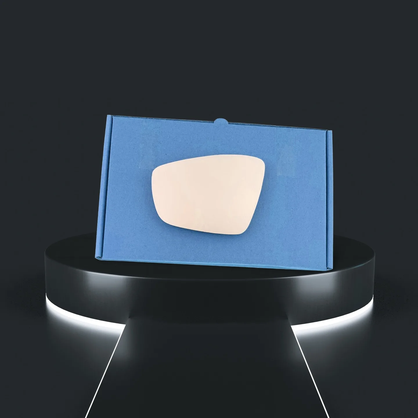 VW Up Left Convex Stick-on Mirror Glass (2017–2025)