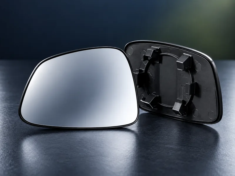 Clip on Wing Mirror Glass