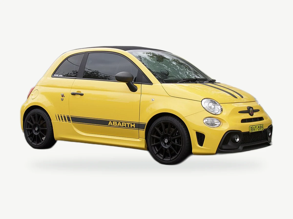 Representative Abarth 595 model range vehicle; trim and year may vary