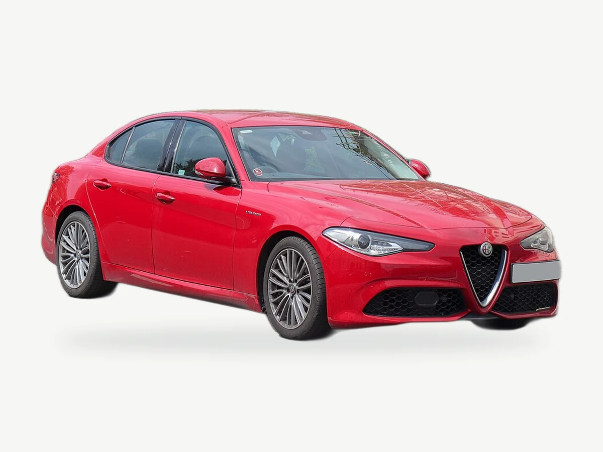 Representative Alfa Romeo Giulia model range vehicle; trim and year may vary