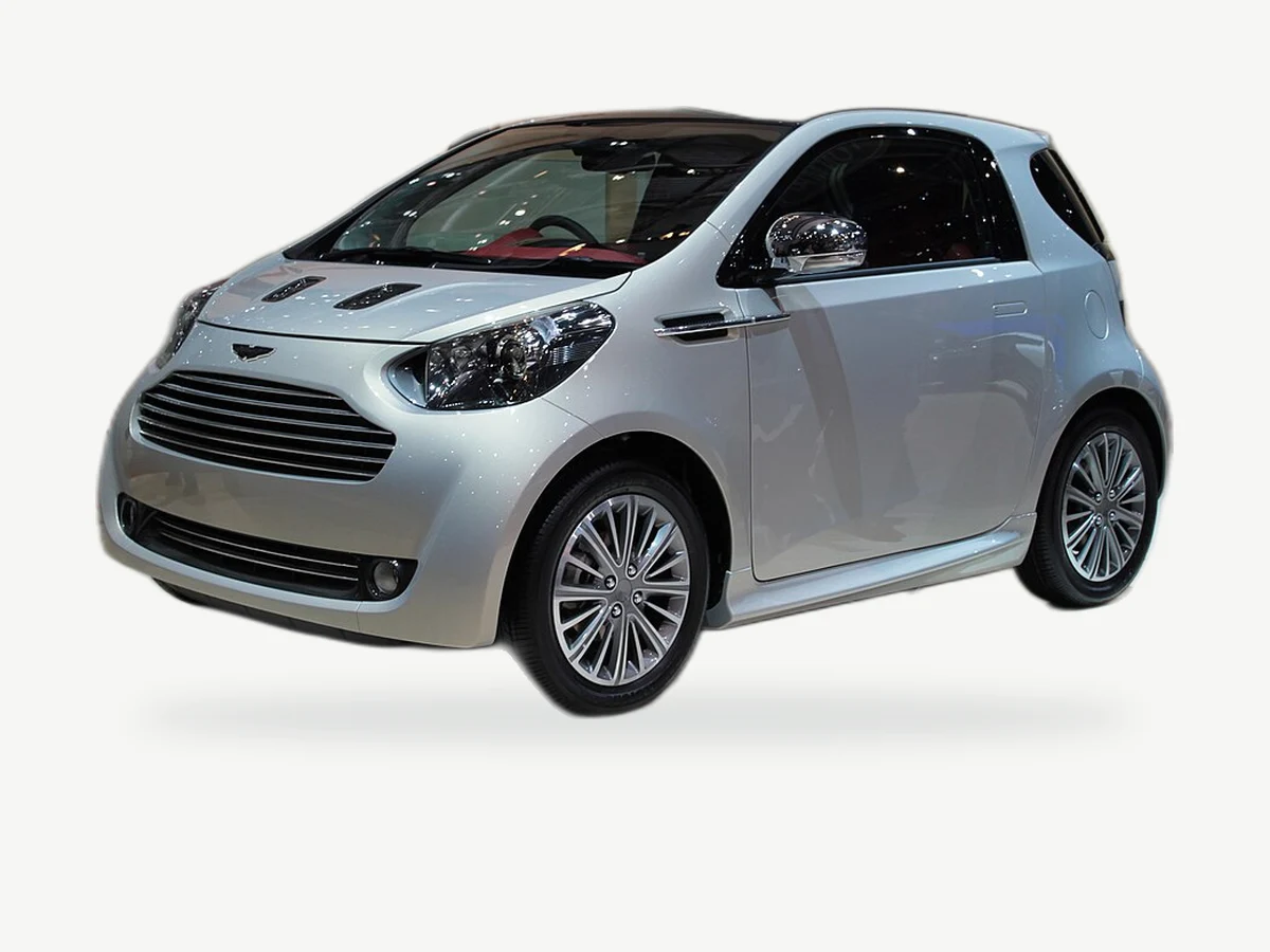 Representative Aston Martin Cygnet model range vehicle; trim and year may vary