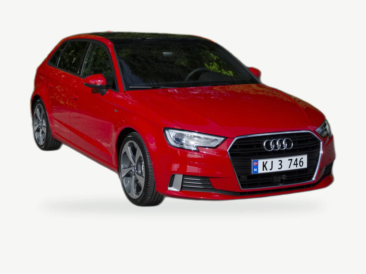 Representative Audi A3 model range vehicle; trim and year may vary