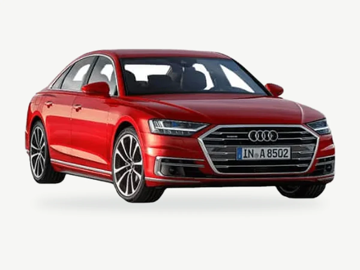 Representative Audi A8 model range vehicle; trim and year may vary