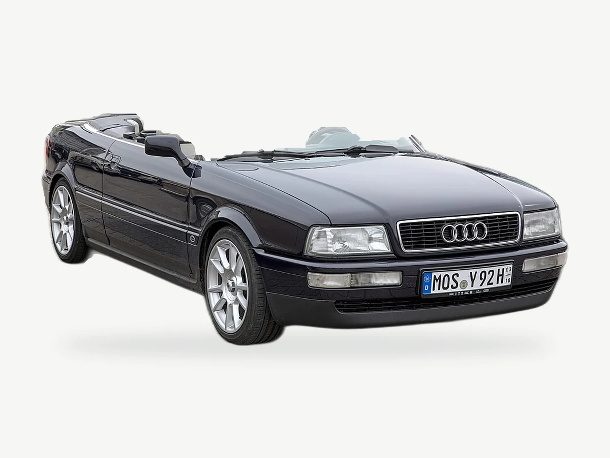 Representative Audi Cabriolet model range vehicle; trim and year may vary