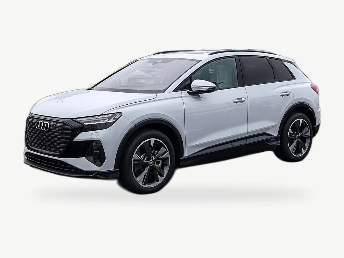 Representative Audi Q4 e-tron model range vehicle; trim and year may vary