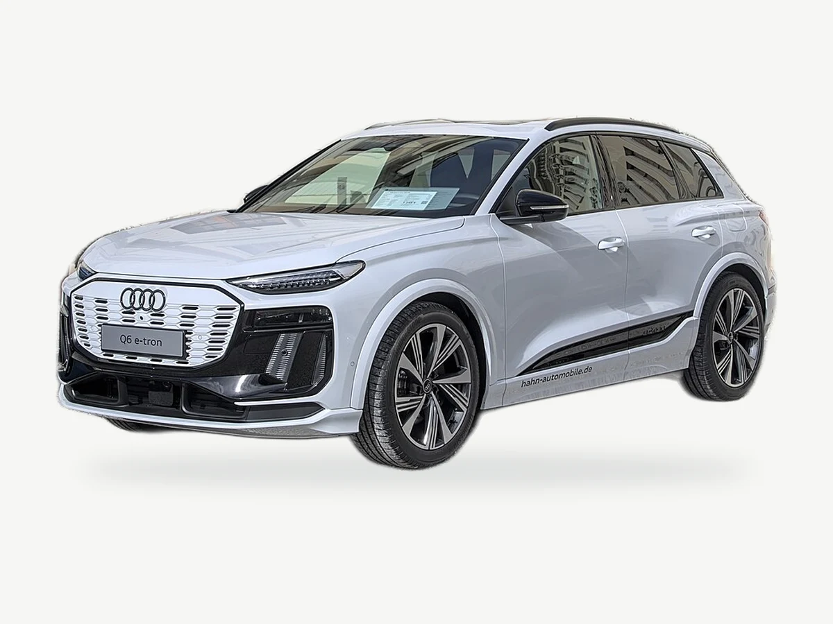 Representative Audi Q6 e-tron model range vehicle; trim and year may vary