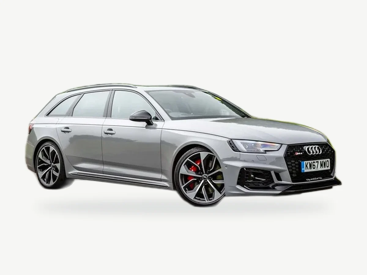 Representative Audi RS4 model range vehicle; trim and year may vary