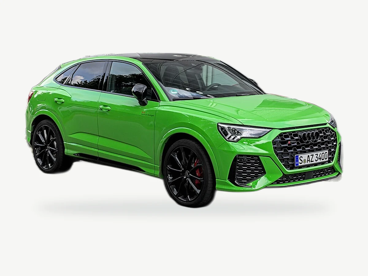 Representative Audi RSQ3 model range vehicle; trim and year may vary