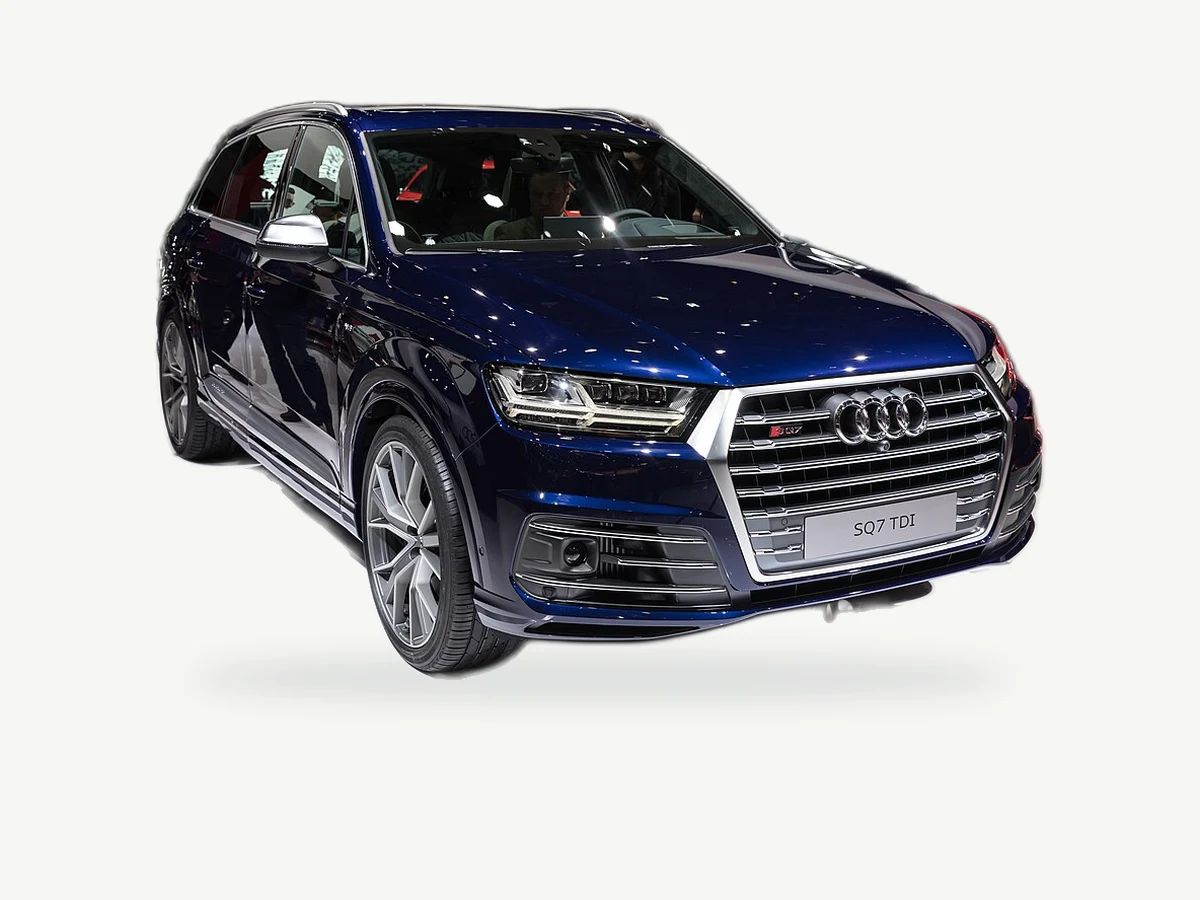 Representative Audi SQ7 model range vehicle; trim and year may vary