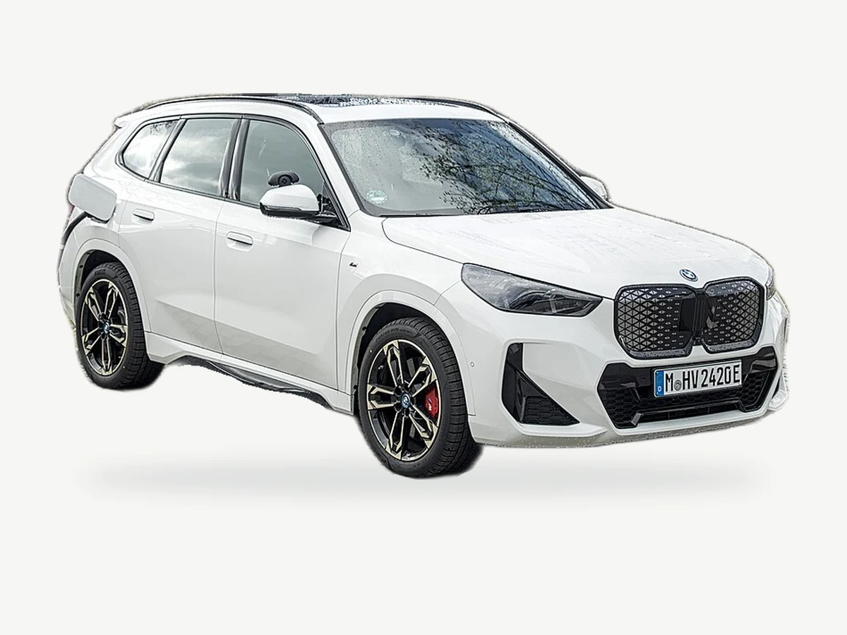 Representative BMW iX1 model range vehicle; trim and year may vary