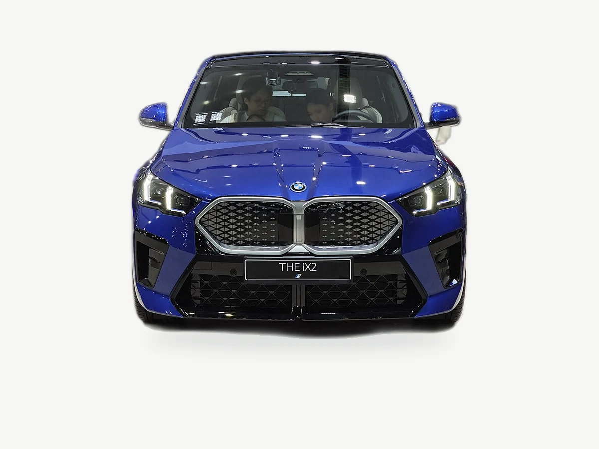 Representative BMW iX2 model range vehicle; trim and year may vary