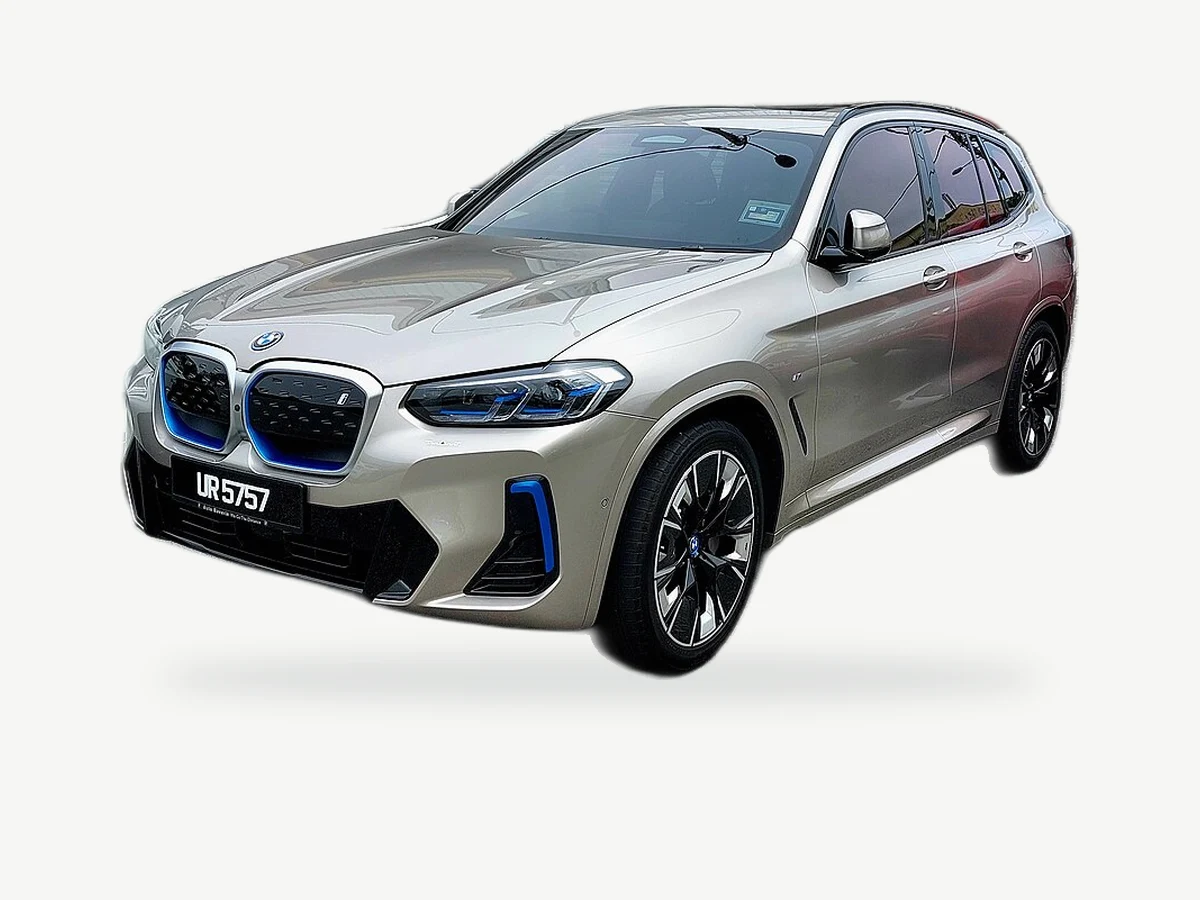 Representative BMW iX3 model range vehicle; trim and year may vary