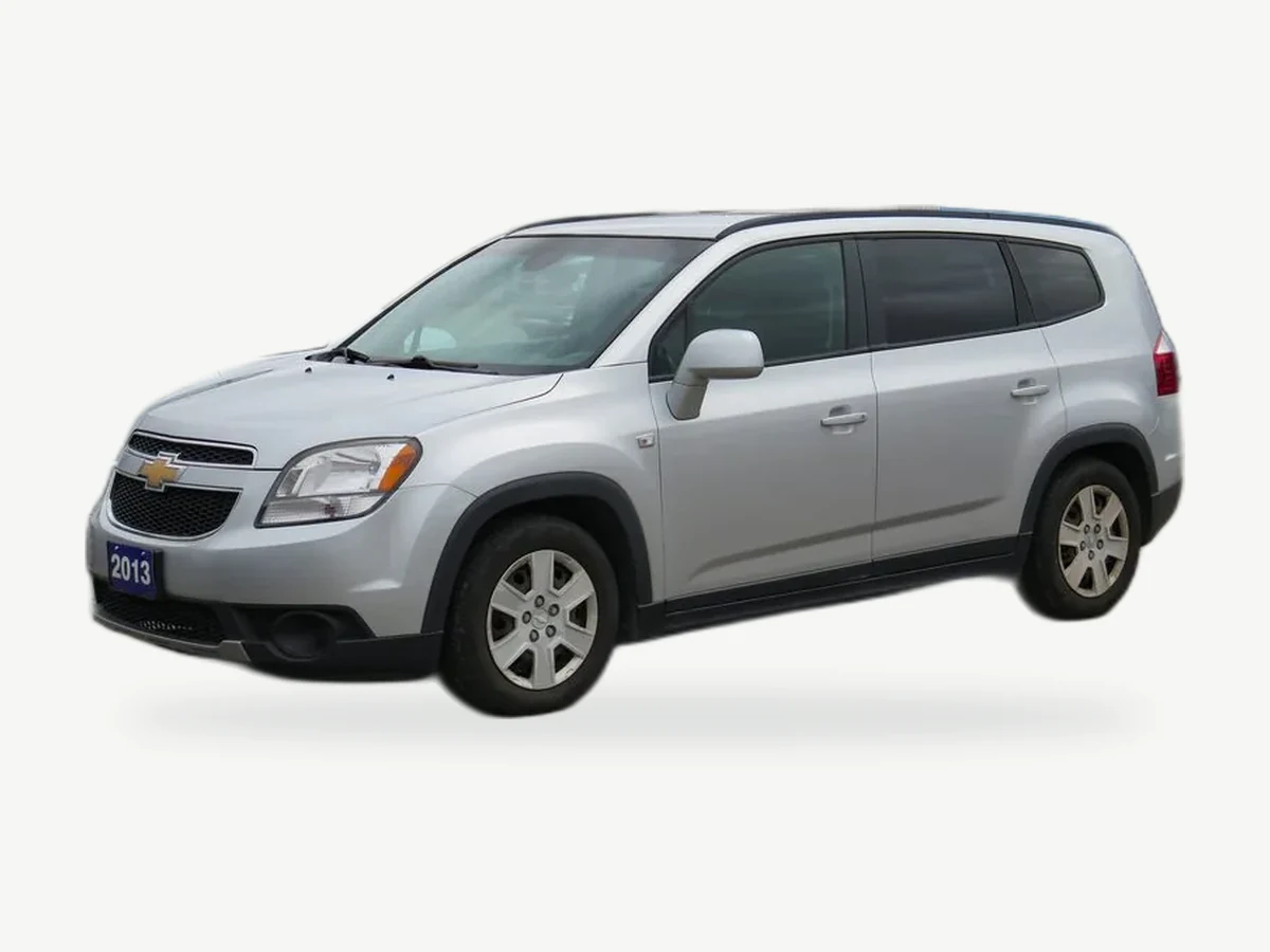 Representative Chevrolet Orlando model range vehicle; trim and year may vary